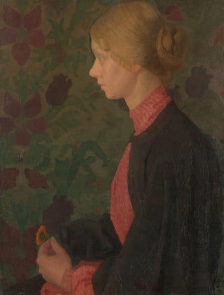 Thorvald Erichsen - Portrait of the Artist Ragnhild Lalla Hvalstad.webp