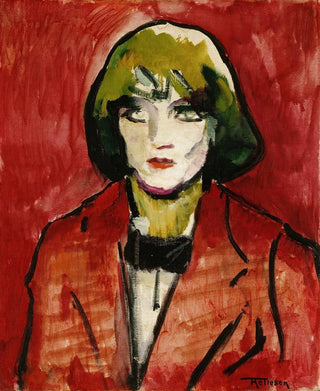 Thorvald Hellesen - Portrait of a woman.webp