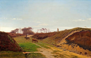 Thorvald Niss - A country lane in Northern Jutland.webp