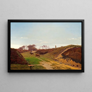 Thorvald Niss - A country lane in Northern Jutland.webp