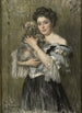 Mary Catherine Josephine Jordan 1866-1948 Żona malarza George'a Hendrika Breitnera - Thérèse Schwartze — widok dzieła