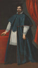 Portret prelata w sutannie chórowej - Tiberio Tinelli — widok dzieła