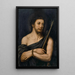 Chrystus w Ecce Homo - Tiberius Dominikus Wocher — oprawiony obraz na ścianie