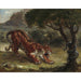 Reprodukcja obrazu Tygrys i wąż - Eugène Delacroix