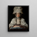 Portret Anne Howard Vyse - Tilly Kettle — oprawiony obraz na ścianie