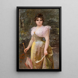 Timolon Lobrichon - A promenade in the park.webp