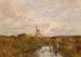 Pałac Egipski, Wystawa światowa 1873, Wiedeń - Tina Blau — widok dzieła