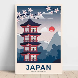 Tirage d'art Asiatique - Sérénité Nippone | Reproduction Tableau Décoration murale affiche copie