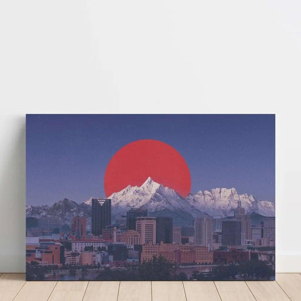 Reprodukcja obrazu Tirage d'art asiatique - Horizon Citadin