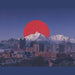 Reprodukcja obrazu Tirage d'art asiatique - Horizon Citadin