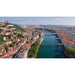 Panorama fotograficzne - Lyon z lotu ptaka