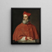 Cardinal Pietro Bembo - Titien — oprawiony obraz na ścianie
