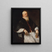 Filippo Archinto urodzonego około 1500 roku, zmarłego w 1558 roku, arcybiskupa Mediolanu - Titian — oprawiony obraz na ścianie