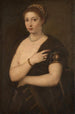 Młoda dziewczyna w futrze - Titian — widok dzieła
