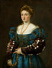 portret kobiety La Bella - Titien — widok dzieła