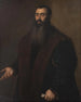 Portret kupca i kolekcjonera z Norymbergi Willibalda Imhoffa starszego 1519-1580 - Titian — widok dzieła
