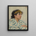 Odalisque - Tito Conti — oprawiony obraz na ścianie