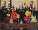 Czarna świerk i klon - Tom Thomson — widok dzieła
