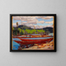 Bateaux - Tom Thomson — oprawiony obraz na ścianie