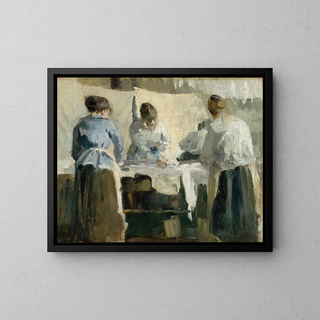Torsten Wasastjerna - French Women Ironing.webp
