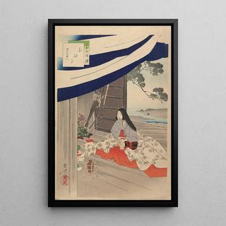 Toshikata Mizuno - Noblewomen of the Tokugawa Period Thirtysix Beauties Sanjuroko kasensoro Pl34.webp