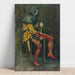 Reprodukcja obrazu Touchstone, The Jester - John William Waterhouse