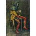 Reprodukcja obrazu Touchstone, The Jester - John William Waterhouse