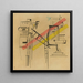 Transmission - Wassily Kandinsky — oprawiony obraz na ścianie