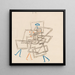 Trzy w zamieszaniu - Paul Klee — oprawiony obraz na ścianie