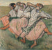 Trzy tancerki rosyjskie - Edgar Degas — widok dzieła