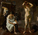 Trzy kobiety w pracowni - Max Beckmann — widok dzieła