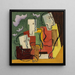 Trzech postaci - Louis Marcoussis — oprawiony obraz na ścianie
