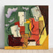 Reprodukcja obrazu Trzech postaci - Louis Marcoussis
