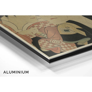 Troisième Sanogawa Ichimatsu de Gionmachi no Hakujin Onayo to , Ichikawa Tomiemon de Kanisaka Tōma - Toshusai Sharaku | Reproduction Tableau Décoration murale affiche copie