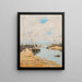 Trouville, le lougre échoué – Eugène Boudin — oprawiony obraz na ścianie