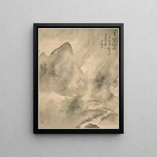 Tsubaki Chinzan - Ten Thousand Bamboos in the Mist and Rain.webp
