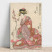 Reprodukcja obrazu Tsukasa z Ogiya - Kitagawa Utamaro
