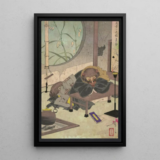 Tsukioka Yoshitoshi - Bunbuku chagama.webp