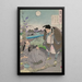 Matsuo Bashō - Tsukioka Yoshitoshi — oprawiony obraz na ścianie
