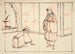 szkic przygotowawczy do ilustracji do książki "Lustro słynnych japońskich generałów" - Tsukioka Yoshitoshi — widok dzieła