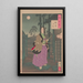 Le quartier de Gion - Tsukioka Yoshitoshi — oprawiony obraz na ścianie
