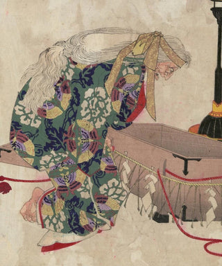 Tsukioka Yoshitoshi - Watanabe no tsuna to ibaraki.webp