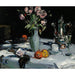 Reprodukcja obrazu Tulipany i kafeteria - Samuel John Peploe