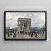 L'Arc de Triomphe, Paryż - Ulpiano Checa — oprawiony obraz na ścianie