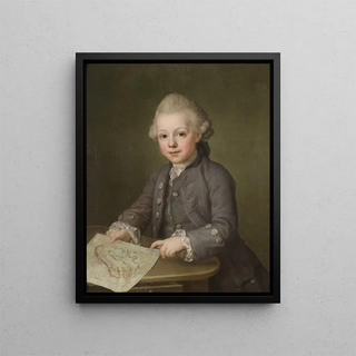 Ulrika Pasch - Boy with Map of Scandinavia.webp