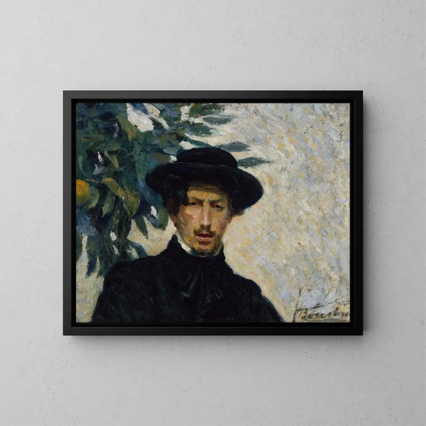 autoportretu - Umberto Boccioni — oprawiony obraz na ścianie