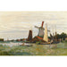 Reprodukcja obrazu Un Moulin à Zaandam Claude Monet