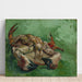 Reprodukcja obrazu Un crabe sur le dos - Vincent van Gogh