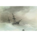 Reprodukcja obrazu Statek na wzburzonym morzu - Ivan Konstantinovich Aivazovsky