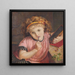 Głębokie problem 9 i 6 font - Catherine Madox Brown — oprawiony obraz na ścianie
